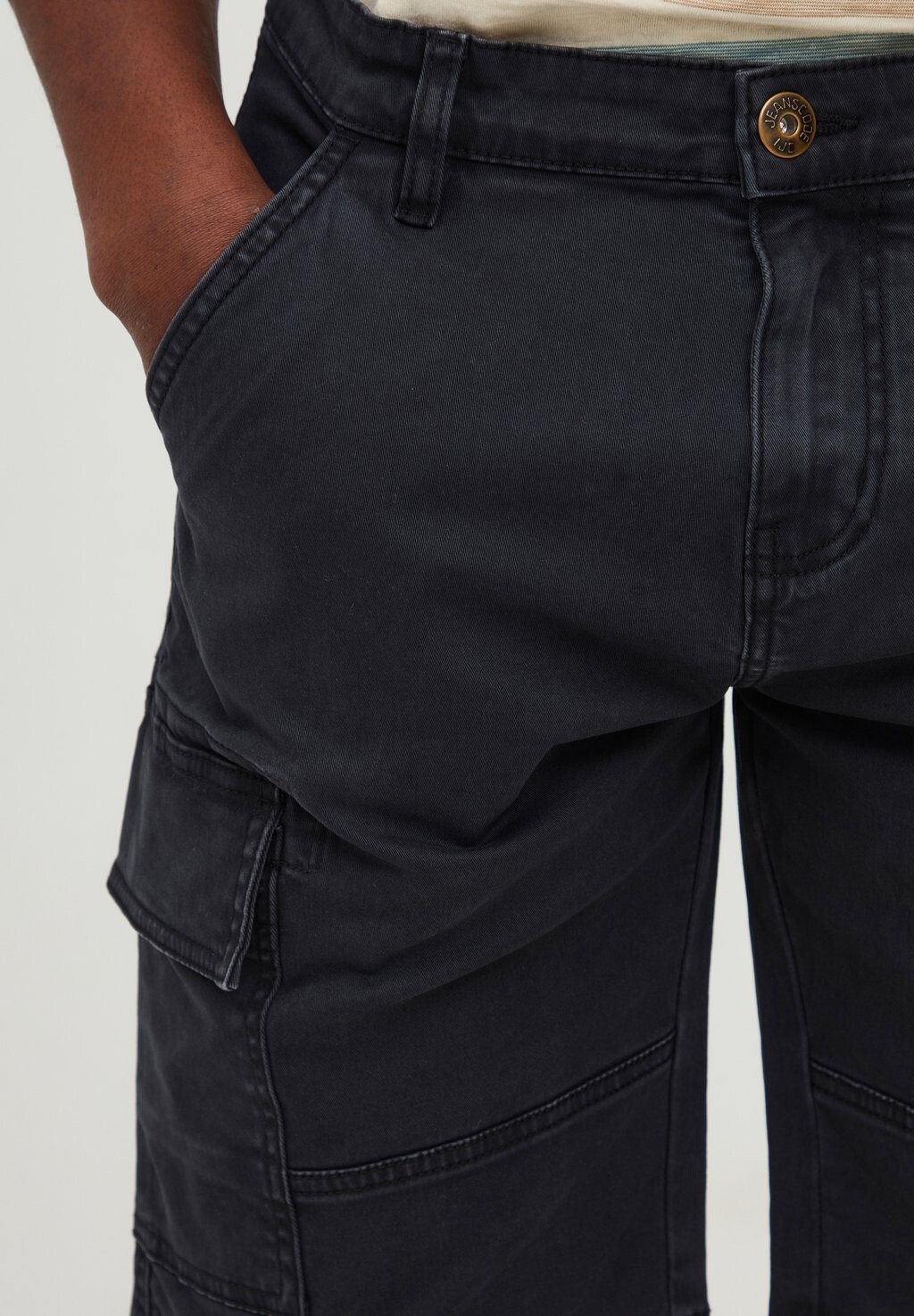 

Джинсовые шорты IDBROM INDICODE JEANS, черный
