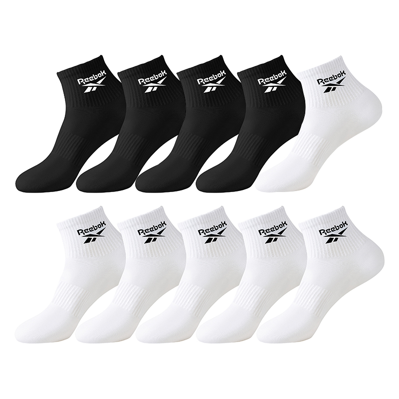

Носки баскетбольные мужские 10 шт Reebok, белый