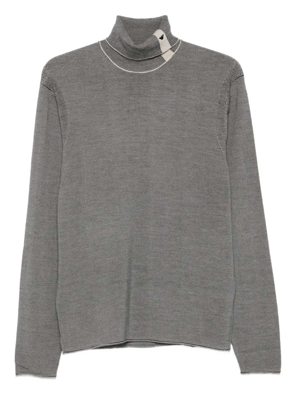 

Водолазка из натуральной шерсти EMPORIO ARMANI, синий