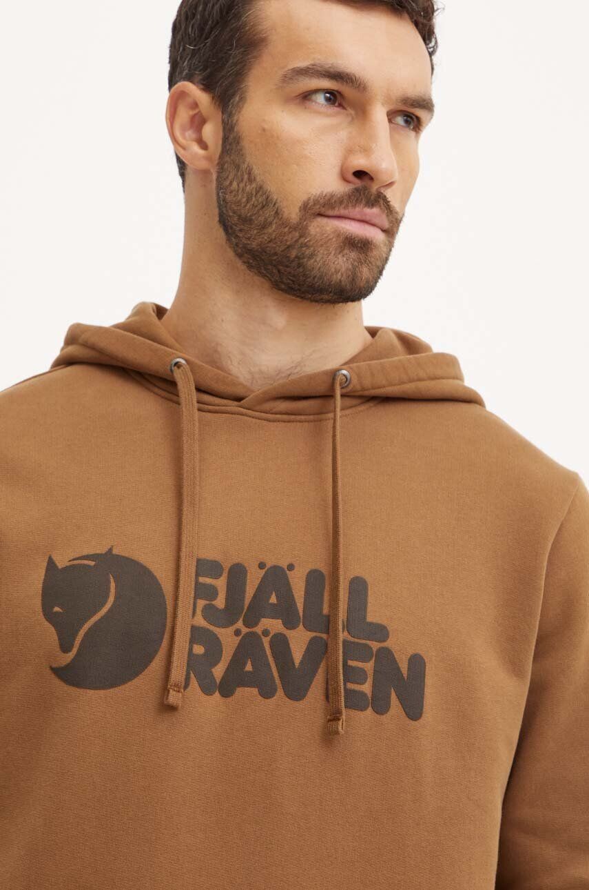 

Толстовка Fjallraven спортивный костюм Fjällräven Logo, коричневый
