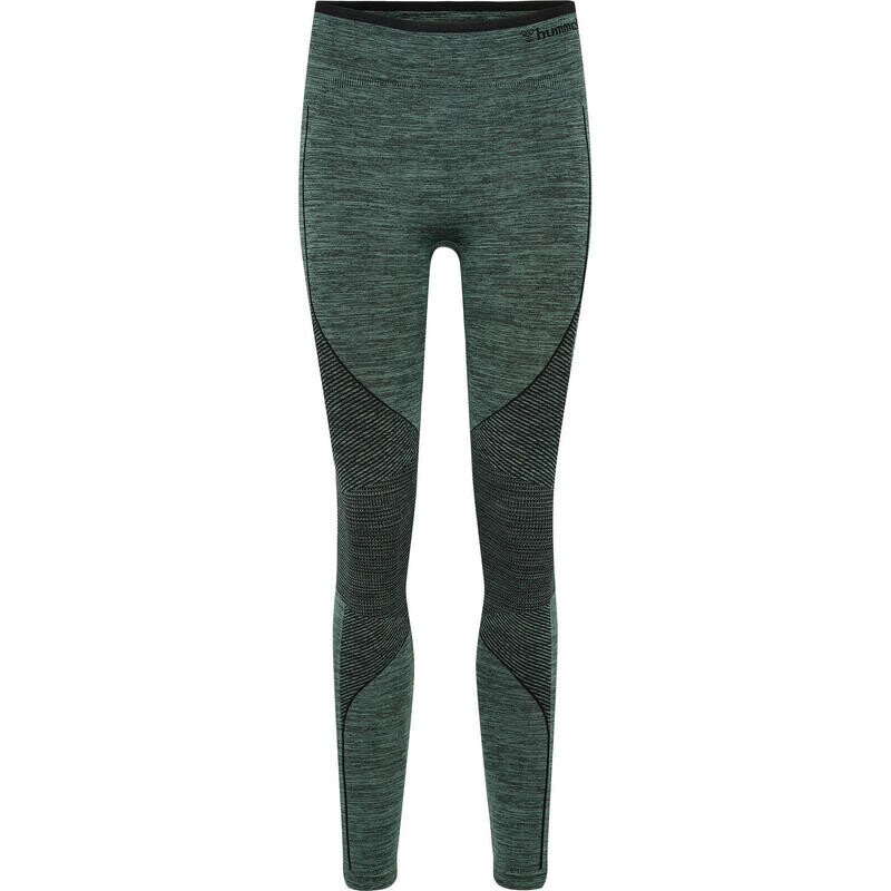 

Женские леггинсы для йоги Hmlmt Aly Seamless Hw Tights с технологией Beecool HUMMEL, цвет gruen