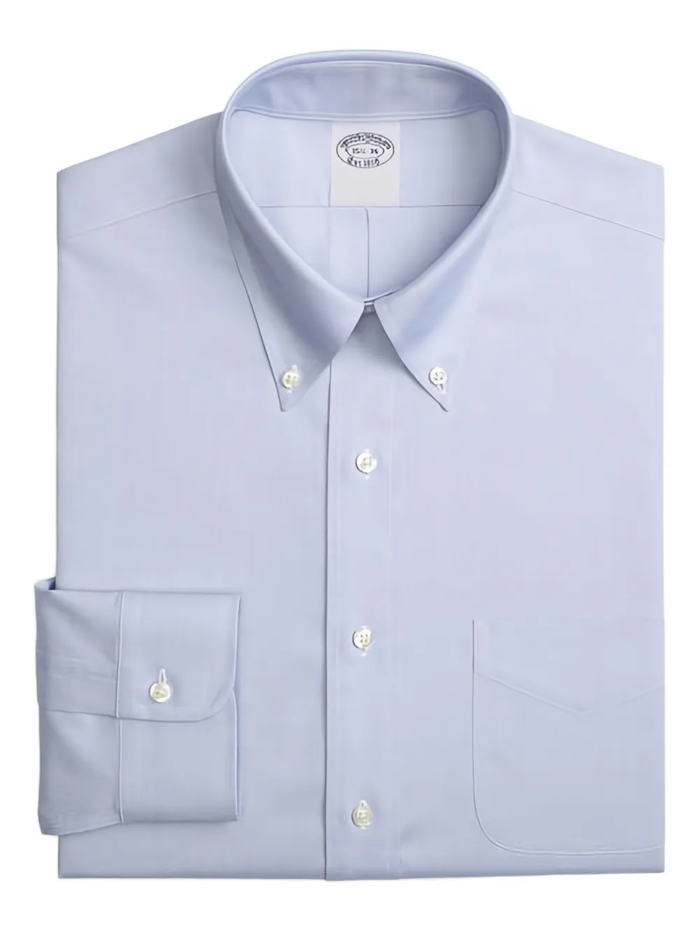

Рубашка с накладными карманами Brooks Brothers, синий