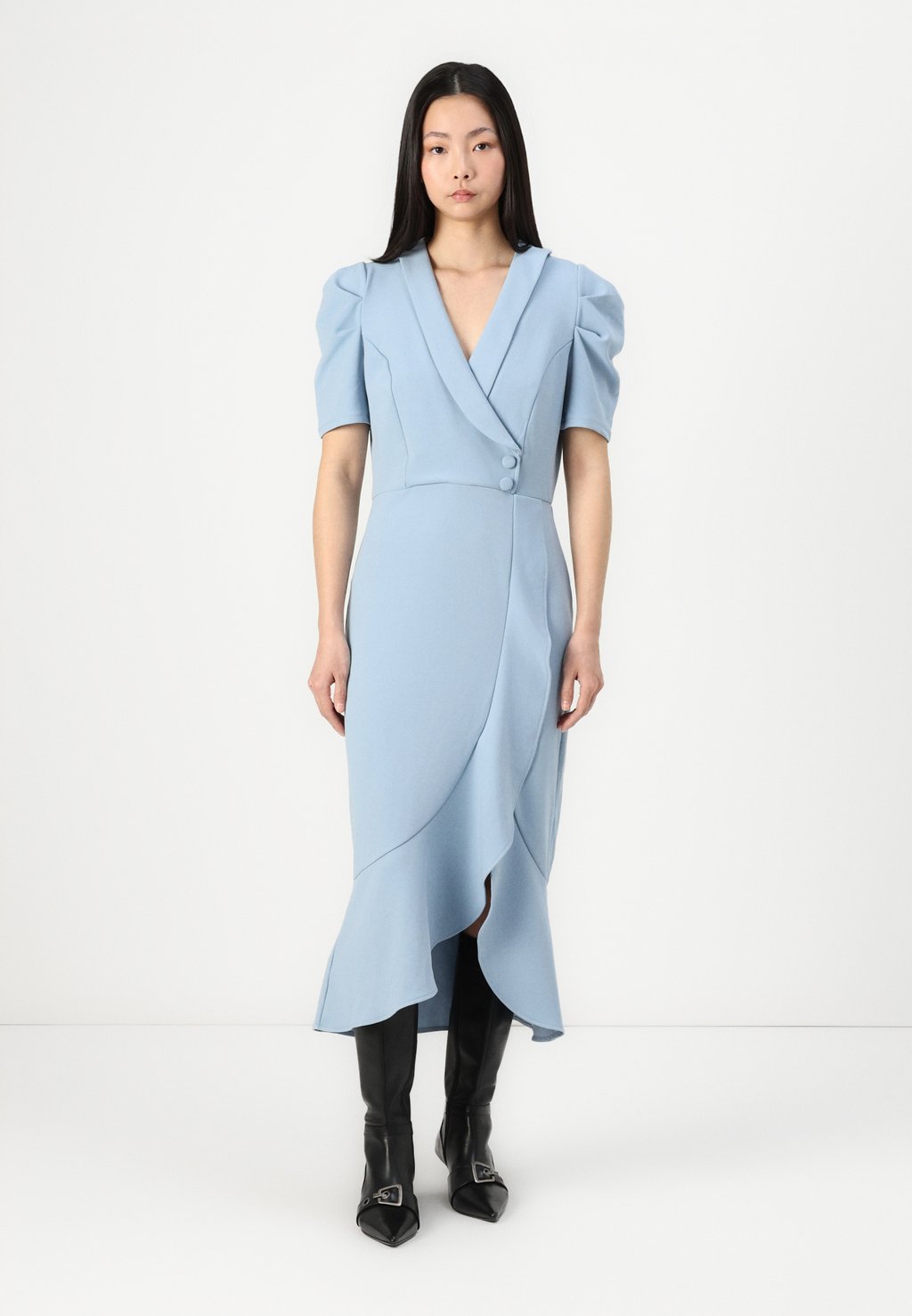 

Коктейльное платье / Вечернее платье VICLARA MIDI DRESS VILA, светло-голубой