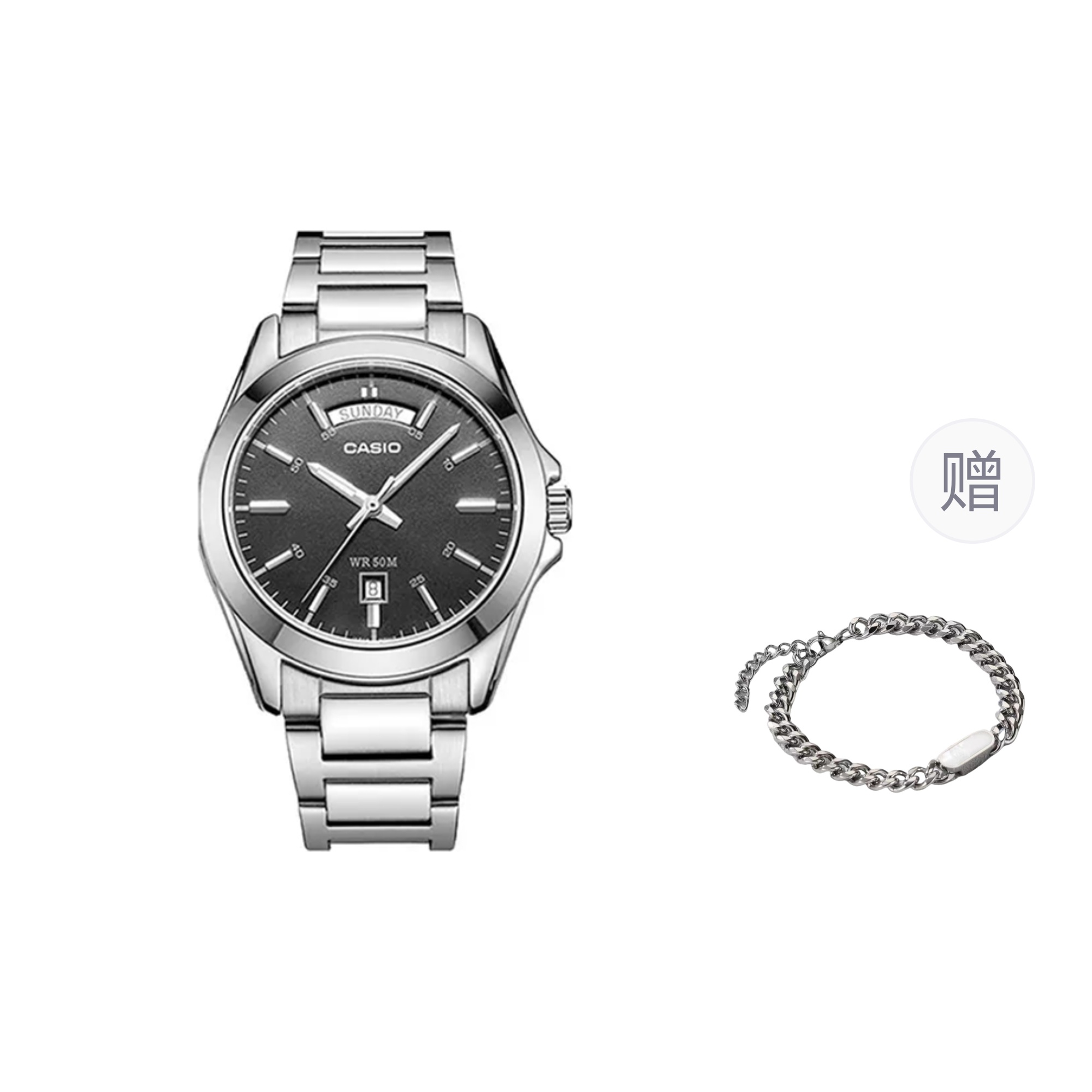

CASIO Часы Men Black Watch, Black
