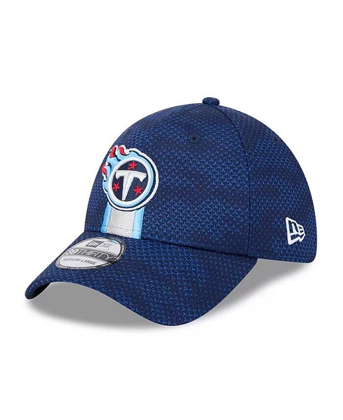 

Мужская темно-синяя кепка Tennessee Titans 2024 Sideline 39THIRTY Flex New Era