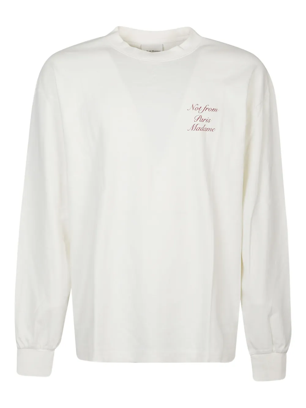 

Футболка с длинными рукавами Drôle De Monsieur, белый