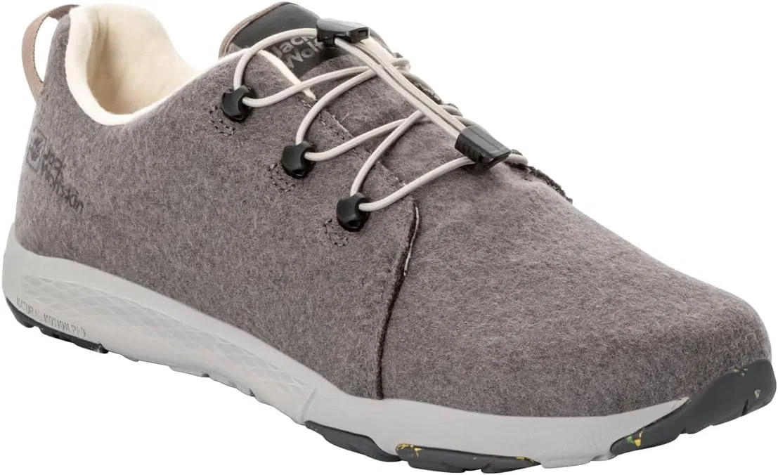 Мужские кроссовки Jack Wolfskin Spirit Wool Low M, Cold Coffee — фото 4