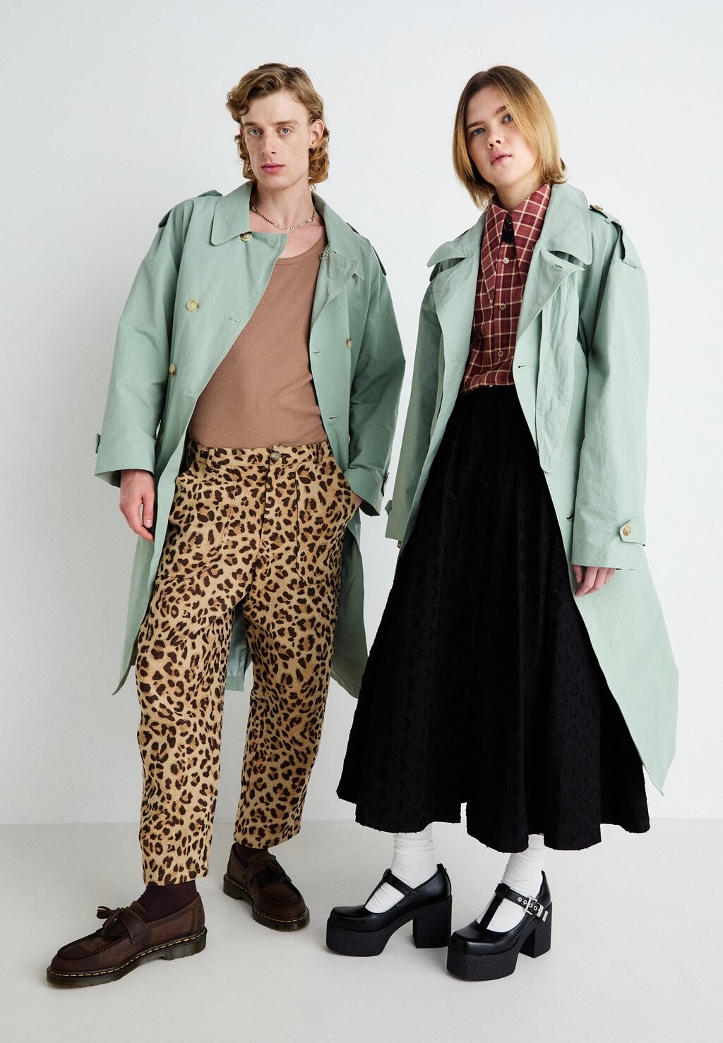 

Тренчкот SANCHO UNISEX Sister Jane, зеленый