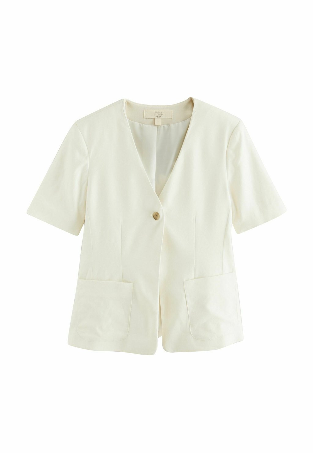 

Летняя куртка TALL FIT - SHORT SLEEVE Next, белый