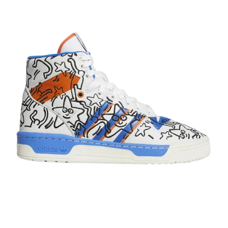 

Кроссовки Adidas Keith Haring x Rivalry High 'Pop Art', белый, Белый;серый, Кроссовки Adidas Keith Haring x Rivalry High 'Pop Art', белый