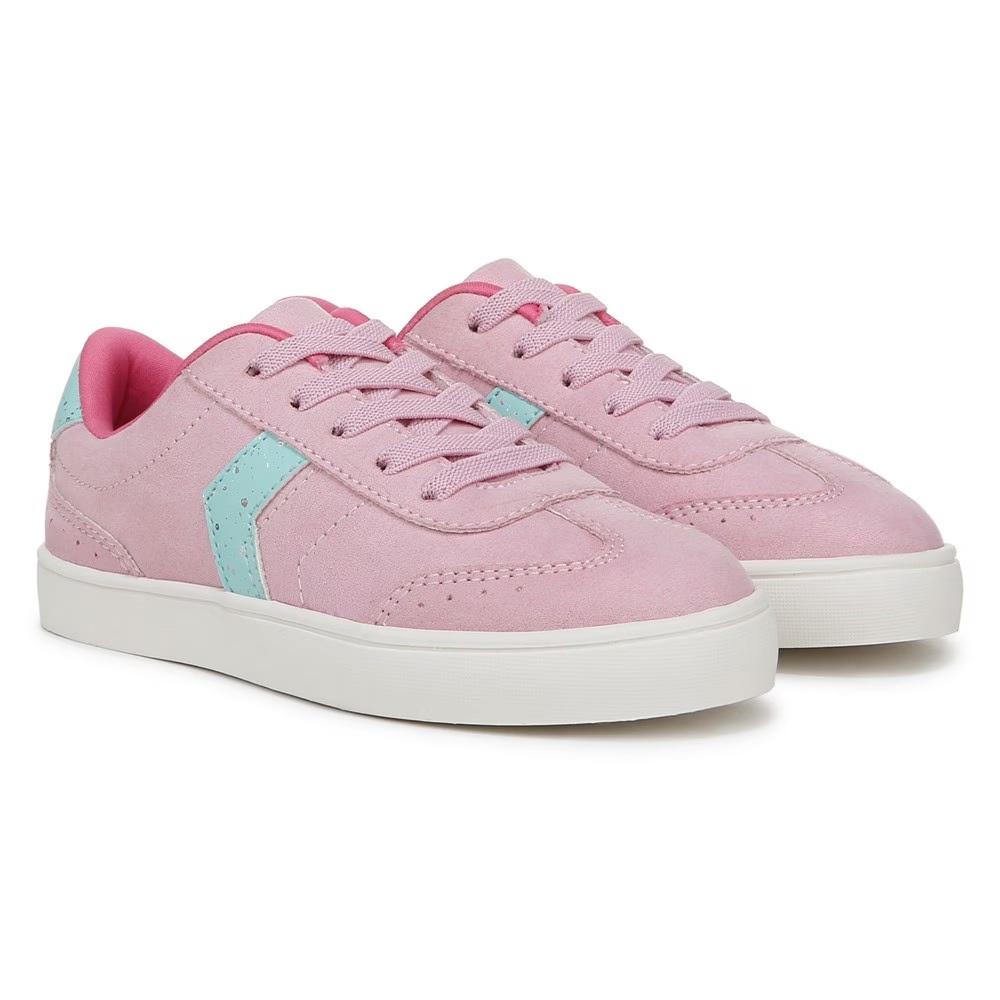 

Детские кроссовки на шнурках Madison Play от Dr. Scholl'S для маленьких детей, sweet pink faux leather