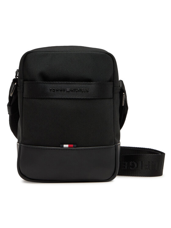 

Сумка через плечо Th Nylon Travel Mini Reporter AM0AM13472 Tommy Hilfiger, черный