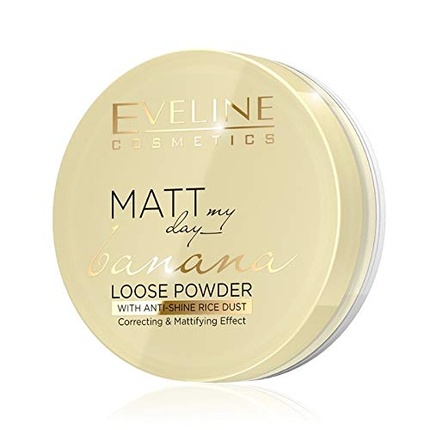 

Косметика Матовая пудра My Day Loose Powder Банан Eveline