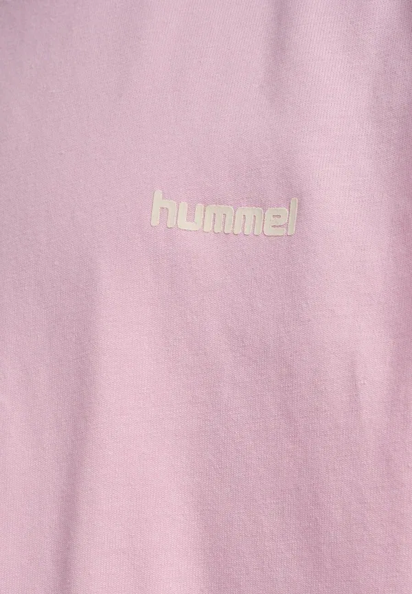 Футболка Hummel Hmljr loose chevron t-shirt ss print t-shirt, розовый — фото 3