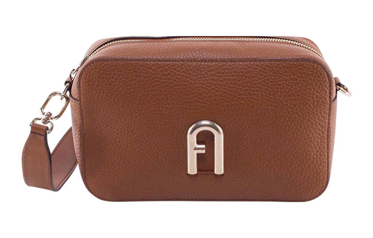 

Furla Кожаная сумка через плечо малая женская коричневая