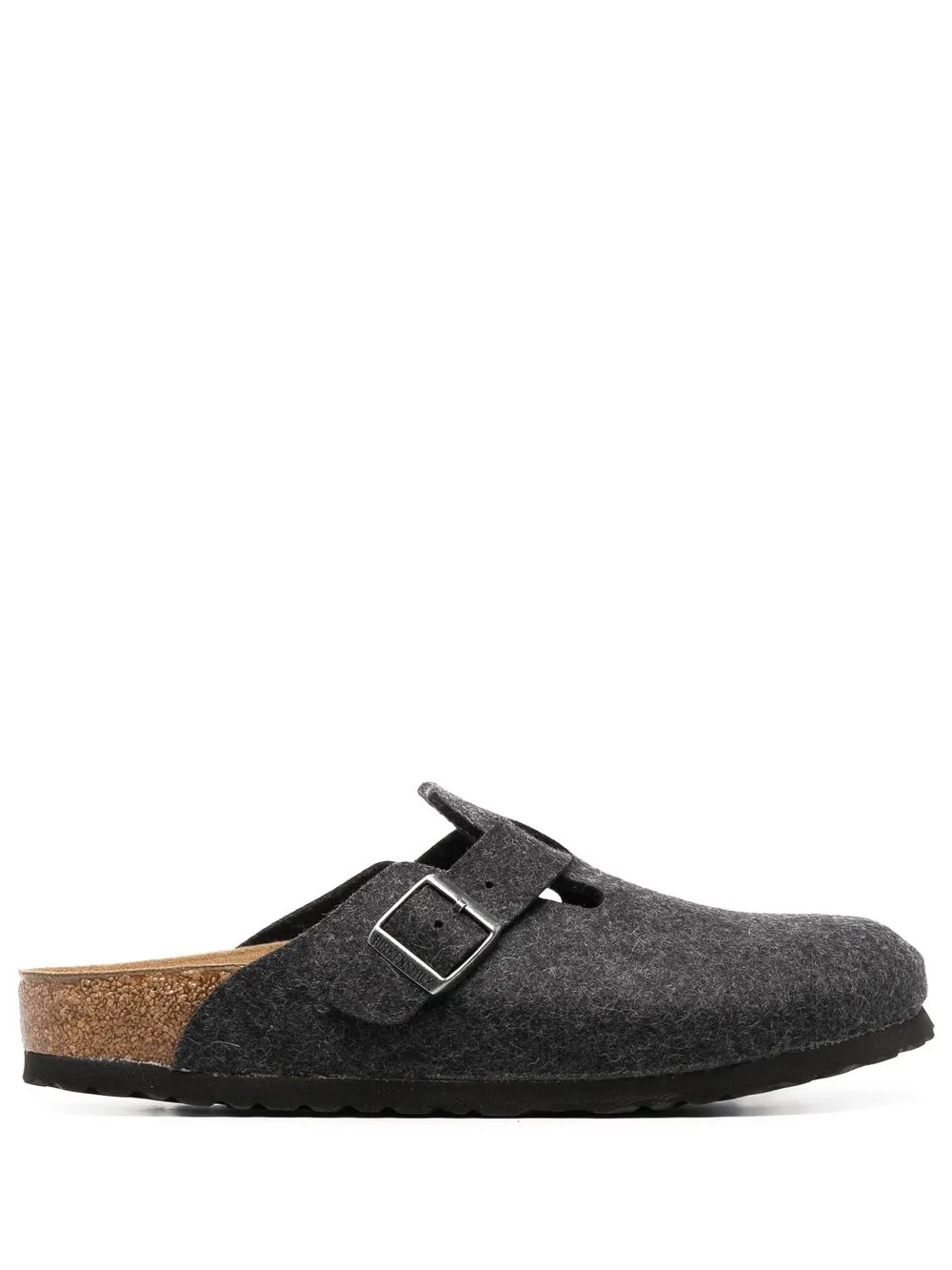 

Шерстяные слиперы Boston с пряжками BIRKENSTOCK, серый