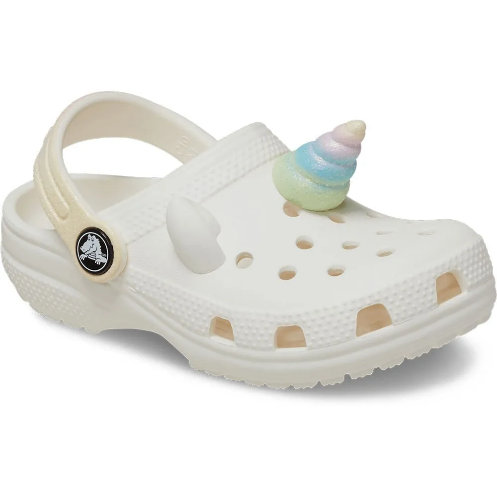 

Сабо Crocs Classic IAM Rainbow Unicorn, бежевый