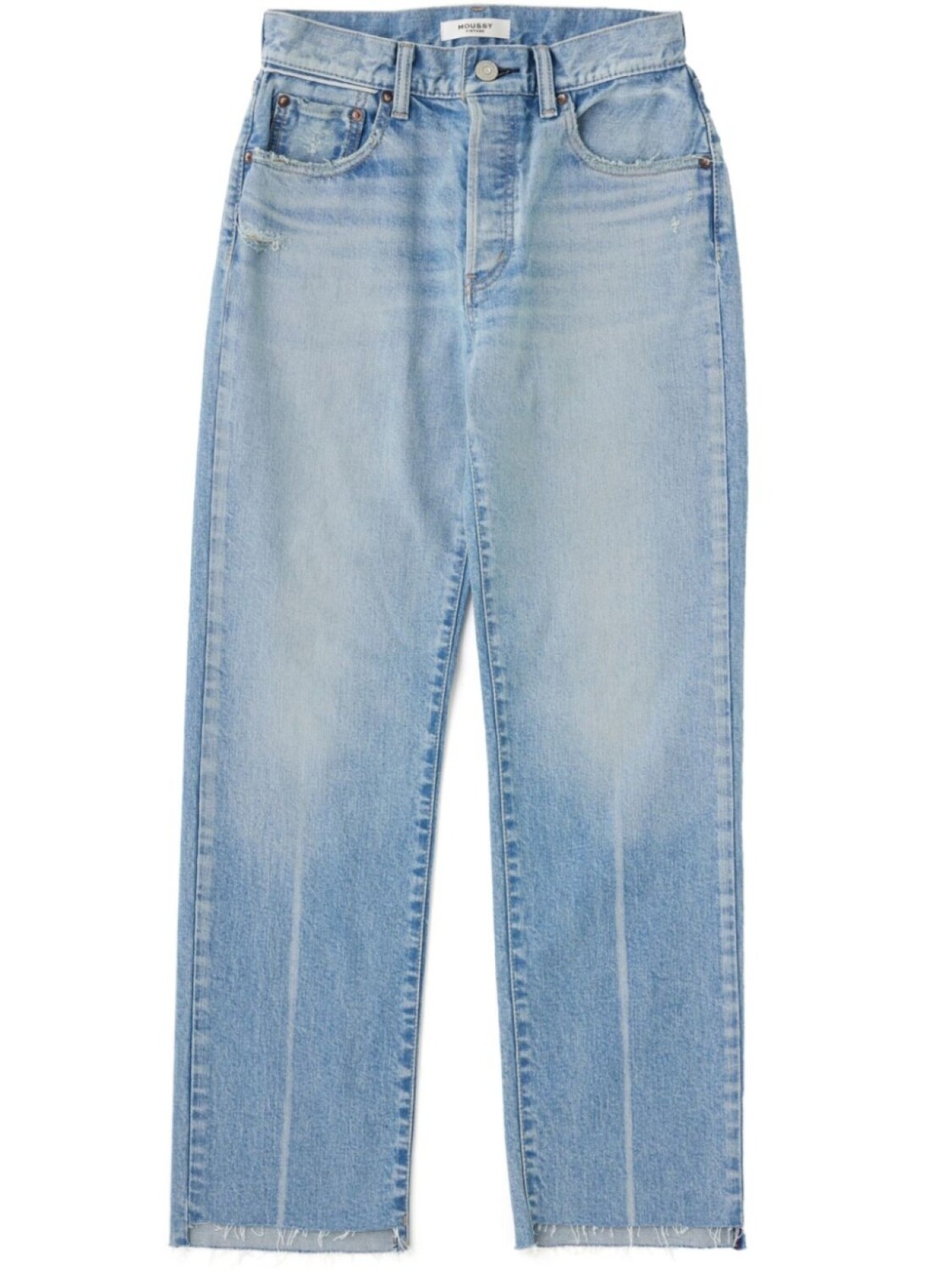 

Джинсы Cumberland прямого кроя Moussy Vintage, синий