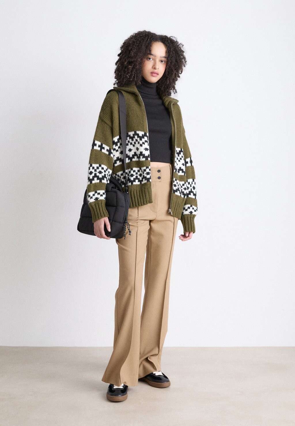 

Кардиган CRASH BJORK CARDIGAN Mads Nørgaard, оливковый
