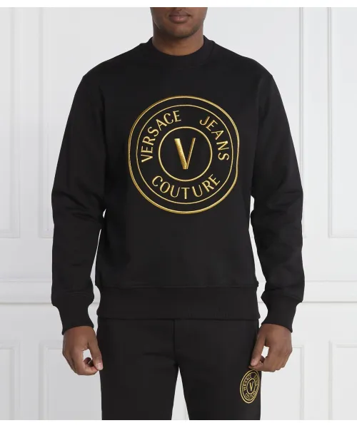 

Толстовка Regular fit Versace Jeans Couture, черный