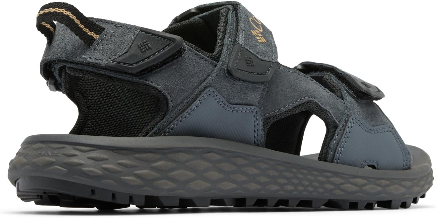Мужские кроссовки Columbia Konos Hiker с 3 ремнями, Graphite Black — фото 2