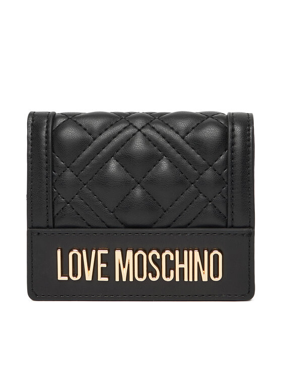 

Маленький женский кошелек JC5601PP1NLA0000 Love Moschino, чёрный