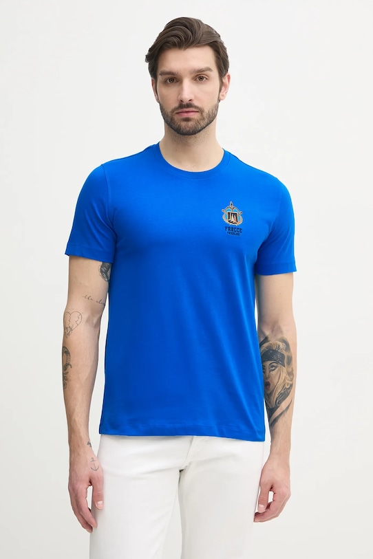 

Хлопковая футболка Aeronautica Militare, синий