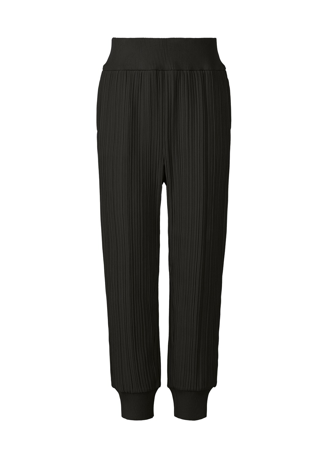 

Брюки crepe knit Pleats Please Issey Miyake, черный