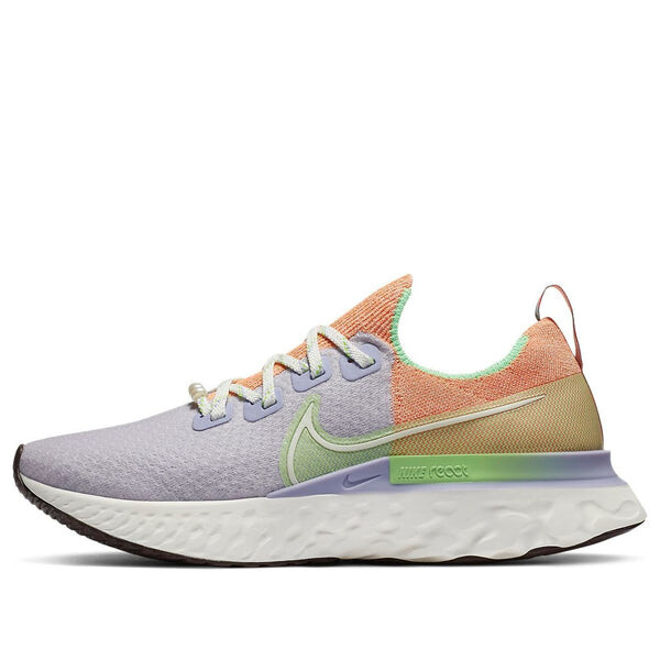 Кроссовки React Infinity Run Flyknit Nike, фиолетовый