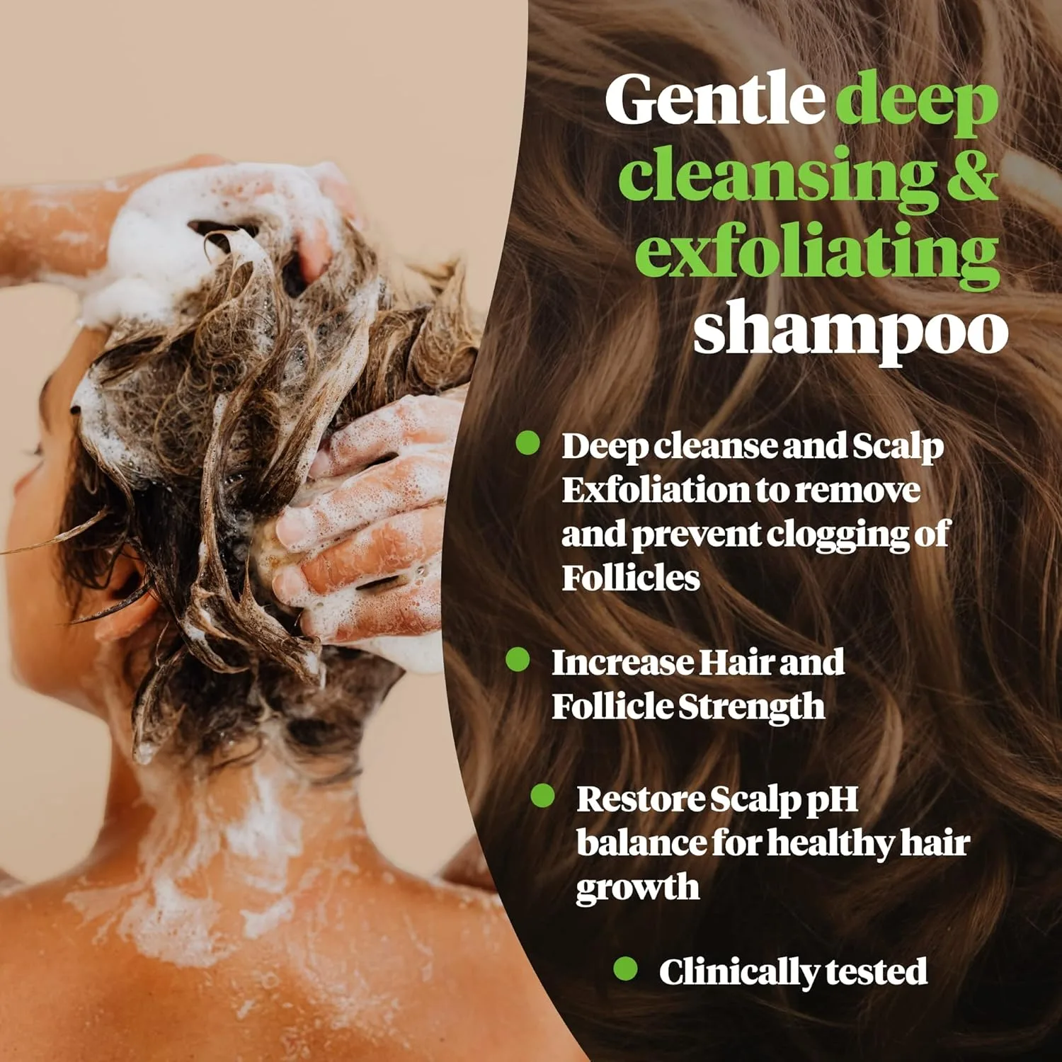REVIV3 PROCARE Reviv 3 Procare Prep Cleanser Shampoo - клинически протестированный шампунь для ухода за волосами и кожей головы, против истончения тонких волос. 751 мл (1 шт.) — фото 2