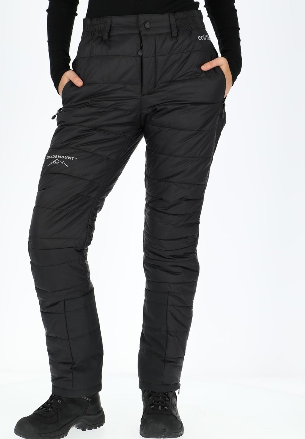 

Брюки для активного отдыха ÖSTERSUND WARM PANT W Swedemount, цвет black carbon black