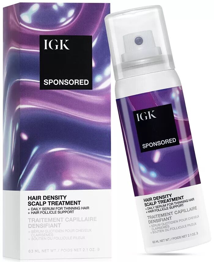 Спонсируемое средство для повышения плотности волос, 2,1 унции Igk Hair — фото 2