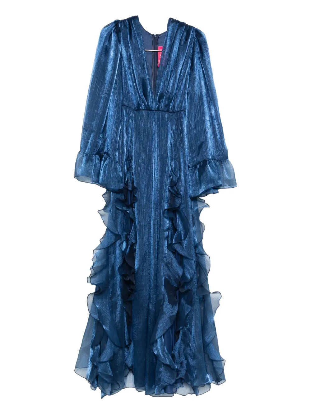 

Платье Costa с оборками Miau By Clara Rotescu, синий