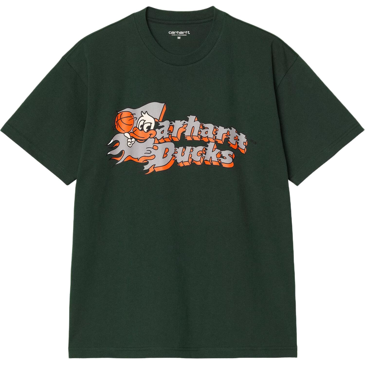 

Carhartt WIP Футболка мужская зеленая, Зеленый, Carhartt WIP Футболка мужская зеленая