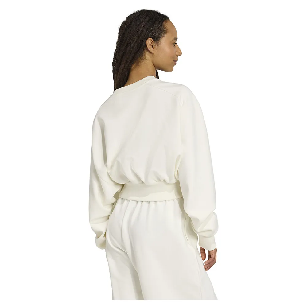 Толстовка adidas All SZN Soft Lux Loose, белый — фото 2