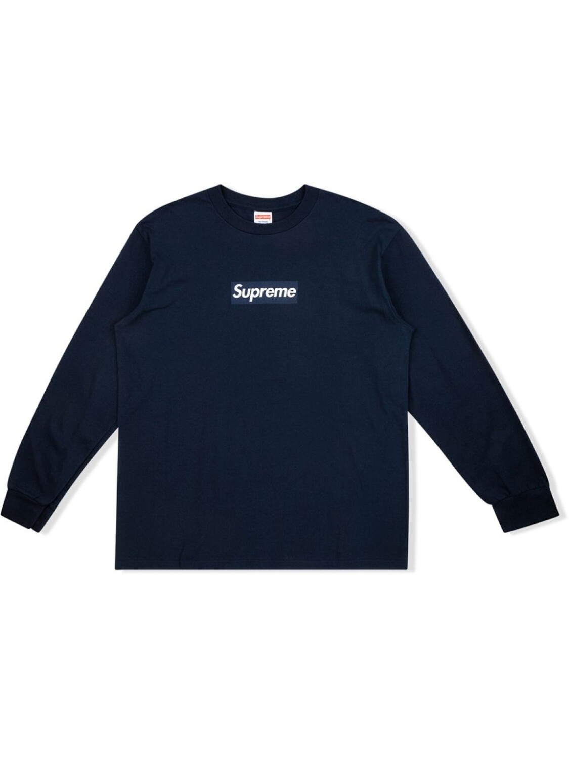 

Supreme футболка Box Logo, синий