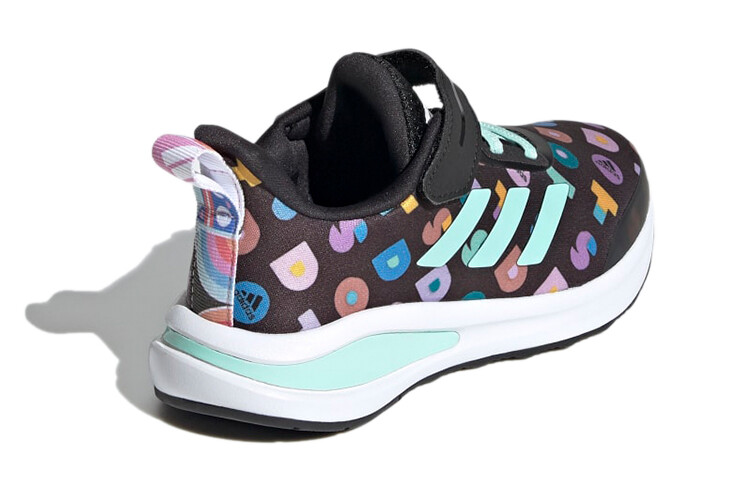 Кроссовки Lego X adidas Fortarun Kids Lifestyle Shoes PS Low-top Black/blue/white/pink — фото 3