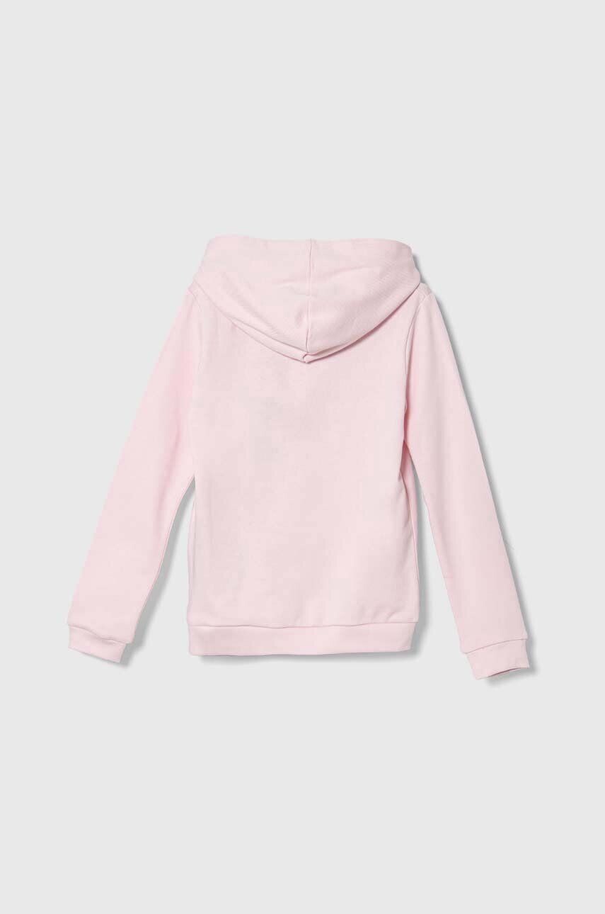 Хлопковая толстовка Guess для мальчика/девочки, розовый — фото 3