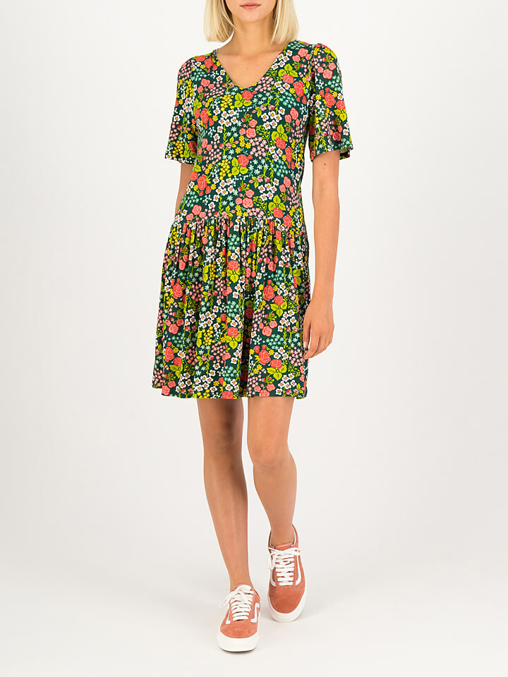 

Короткое платье Blutsgeschwister Kleid Summer Ease Cache, цвет Grün/Bunt