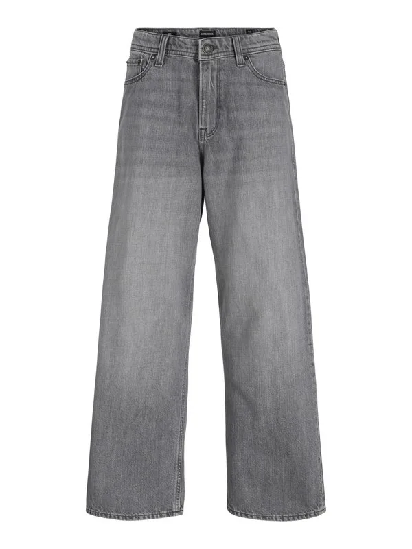 Джинсы прямого кроя jjidave jjoriginal Jack & Jones Junior, Black Denim — фото 4