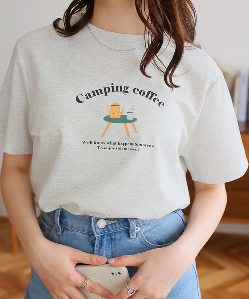 

Футболка с принтом Girly Doll, серый