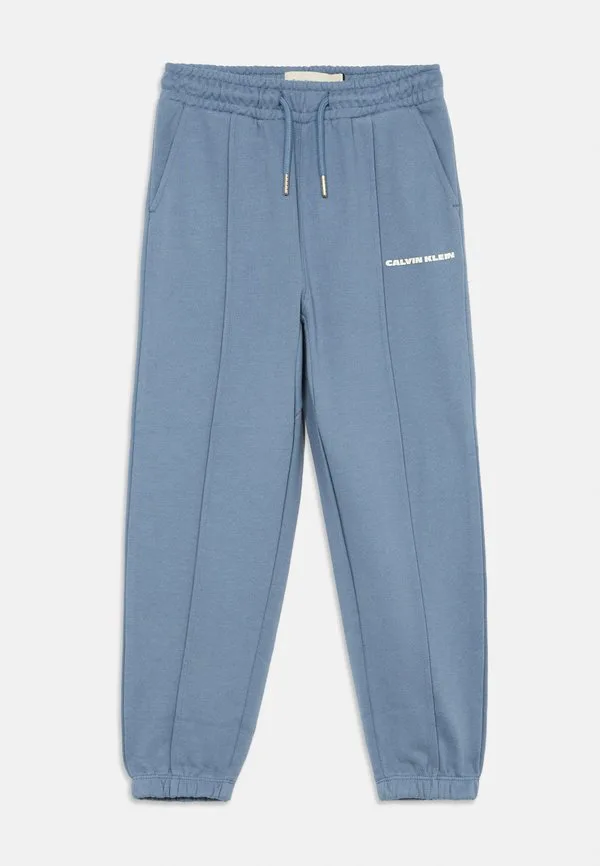 Свободные спортивные брюки унисекс с декоративными складками Calvin Klein Jeans, Blue