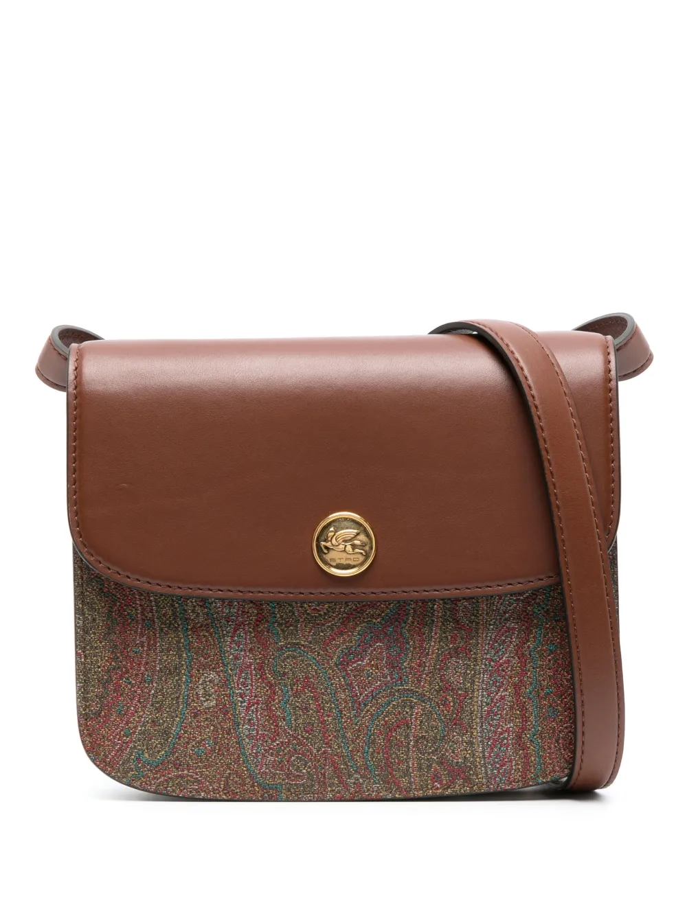 

Большая сумка через плечо Essential ETRO, коричневый