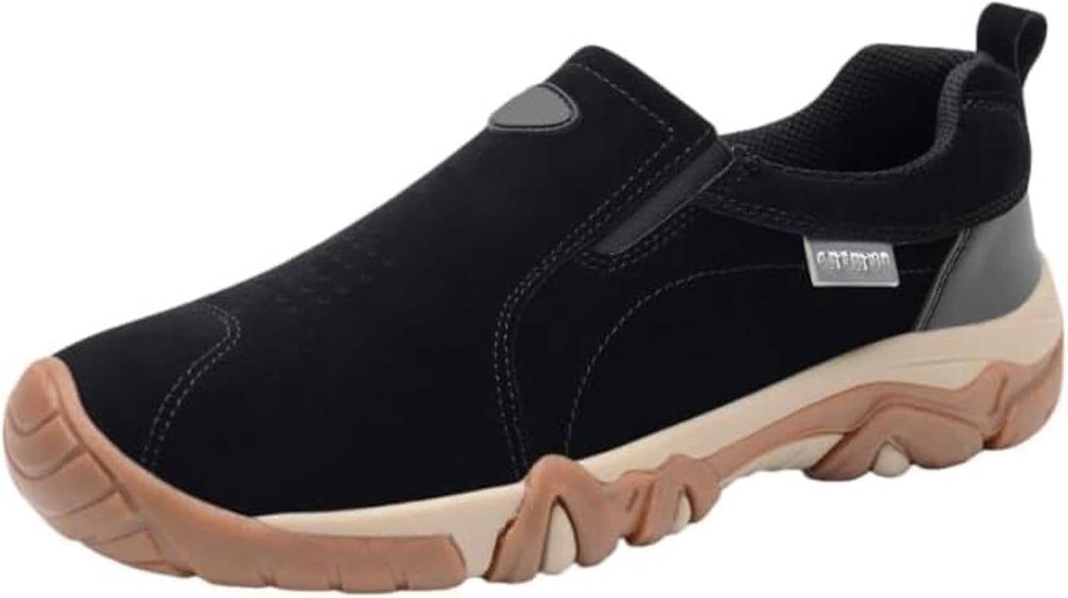 

Мужские кроссовки для походов на шнуровке, износостойкие и нескользящие обувь для охоты и трекинга Azttoztto, черный