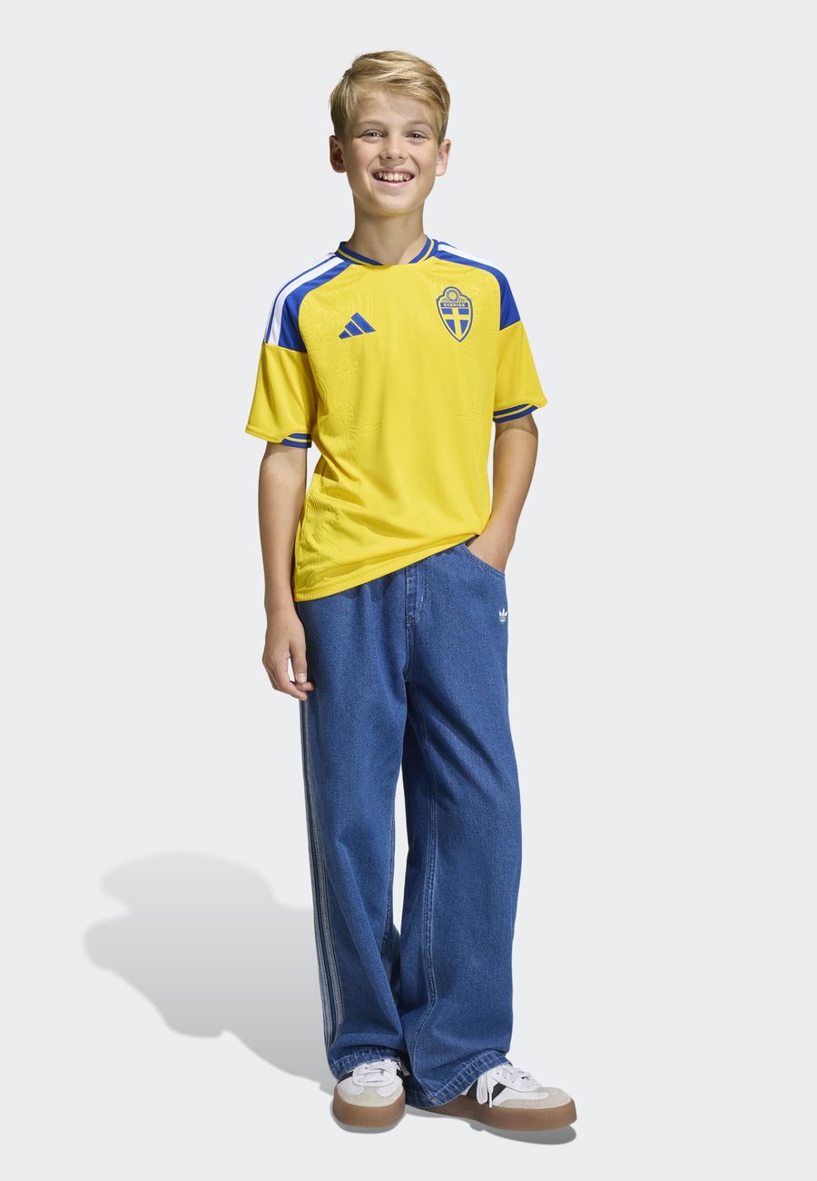 Футболка Adidas Performance SVFF SWEDEN HOME YOUTH UNISEX, Yellow — фото 2