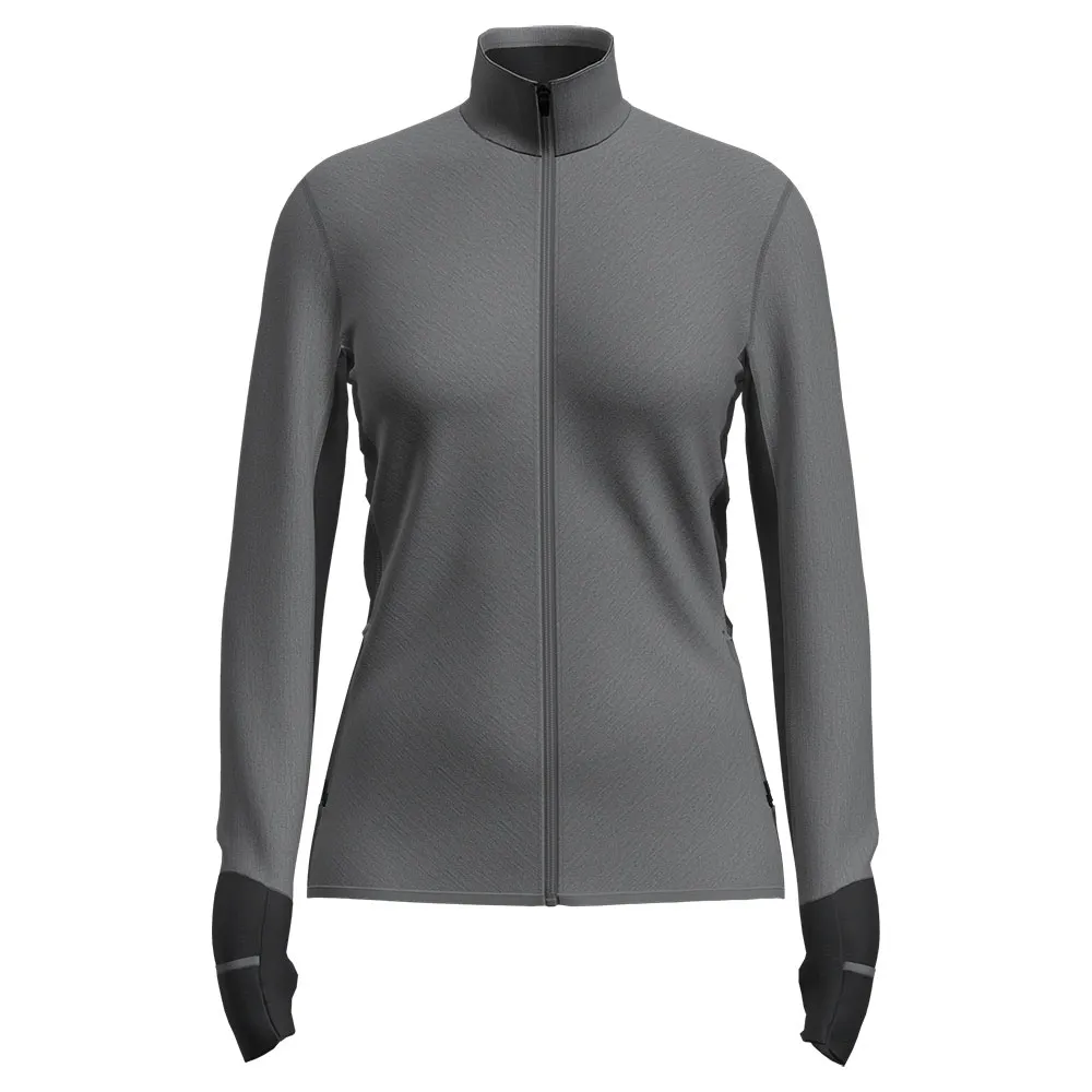 

Толстовка Icebreaker Descender full zip, серый