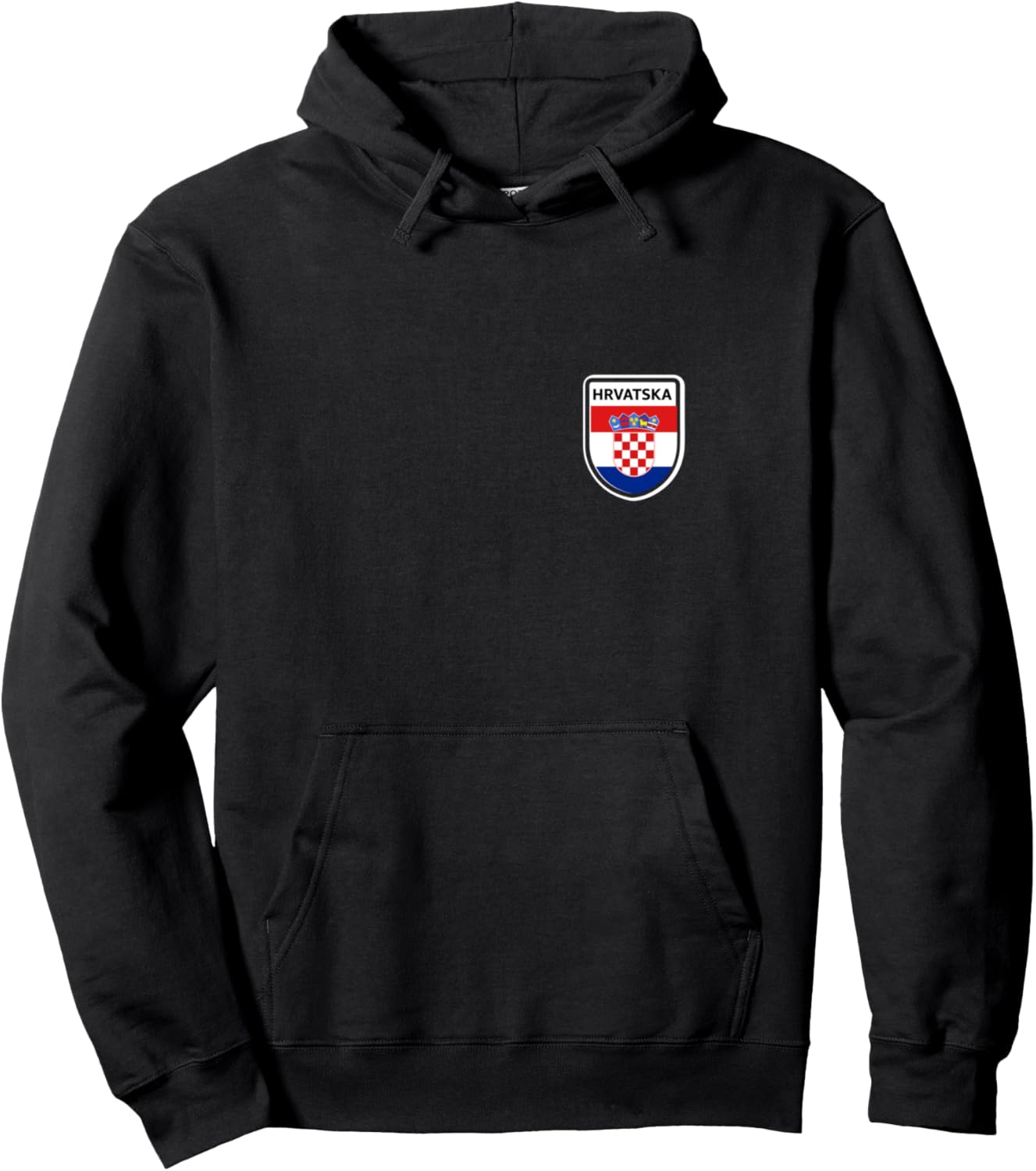 

Худи с флагом Хорватии Croatia, черный