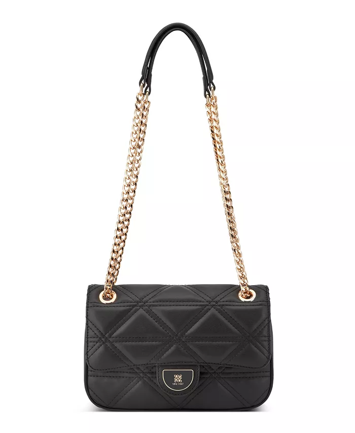

Сумка через плечо Harland Convertible Flap с откидным клапаном Nine West, черный