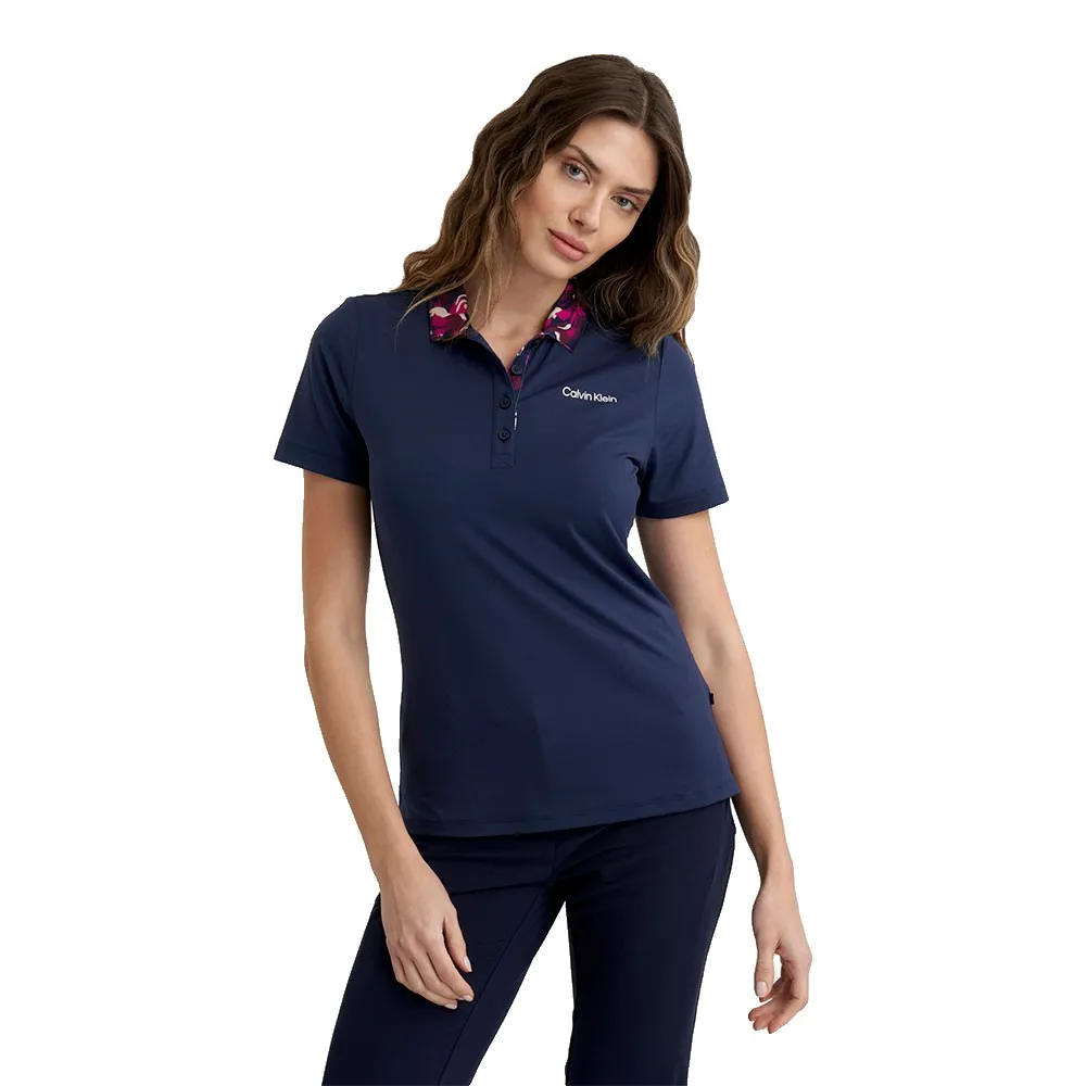 

Поло с коротким рукавом Calvin Klein Golf Vesey, синий