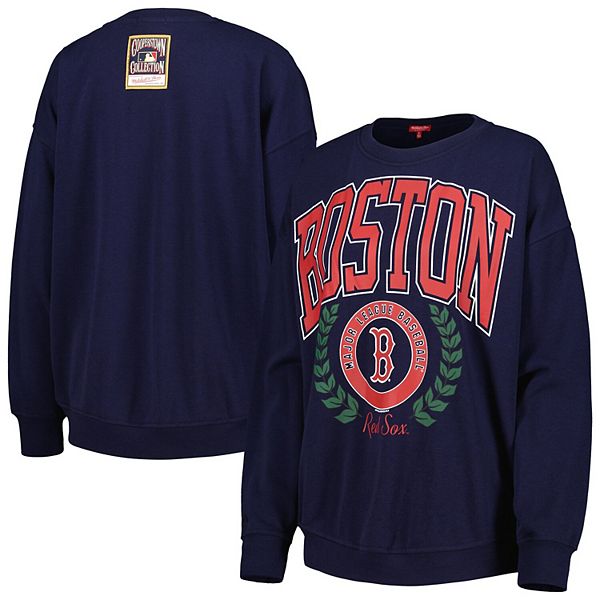 

Женский свитшот Boston Red Sox Mitchell & Ness